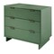 Manhattan Comfort Granville Sage Green 3-Drawer Dresser and 2-Drawer Nightstand, Set of 2 GRAN043 - alternate 7